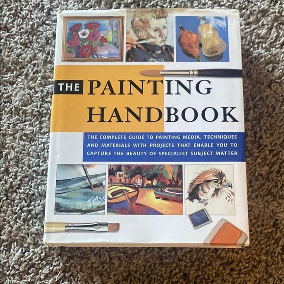 The Painting Handbook - Complete Guide Painting Techniques Hardcover 1st Edition - Picture 2 of 14